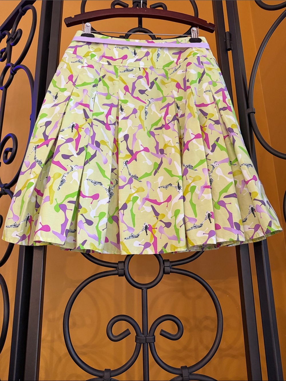 LIZ CLAIBORNE Shoe Princess A-Line Skirt - Picture 6 of 8